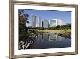 Hamarikyu Gardens, Chuo, Tokyo, Japan, Asia-Stuart Black-Framed Photographic Print