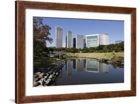 Hamarikyu Gardens, Chuo, Tokyo, Japan, Asia-Stuart Black-Framed Photographic Print