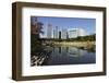 Hamarikyu Gardens, Chuo, Tokyo, Japan, Asia-Stuart Black-Framed Photographic Print