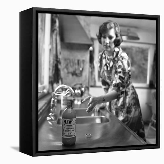 Hamax Disinfectant, Marketing Shot, 1963-Michael Walters-Framed Stretched Canvas