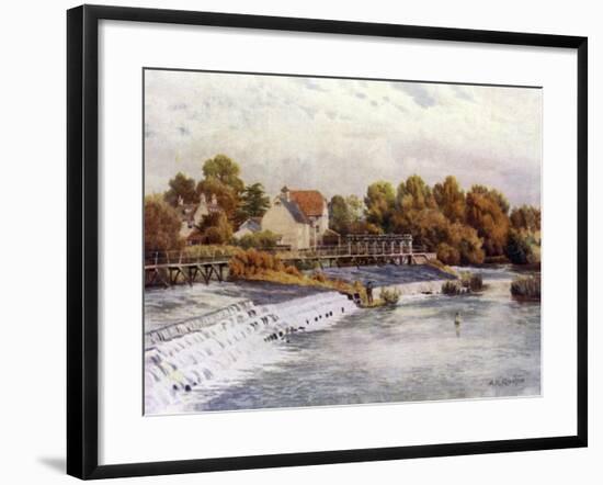 Hambledon Weir-Alfred Robert Quinton-Framed Giclee Print