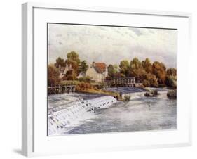 Hambledon Weir-Alfred Robert Quinton-Framed Giclee Print