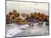 Hambledon Weir-Alfred Robert Quinton-Mounted Giclee Print