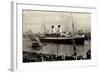 Hambuger Hafen, HSDG, Dampfschiff Monte Sarmiento-null-Framed Giclee Print