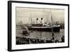 Hambuger Hafen, HSDG, Dampfschiff Monte Sarmiento-null-Framed Giclee Print