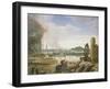 Hamburg after the Fire, 1842-Jacob Gensler-Framed Giclee Print