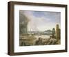 Hamburg after the Fire, 1842-Jacob Gensler-Framed Giclee Print