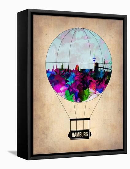 Hamburg Air Balloon-NaxArt-Framed Stretched Canvas