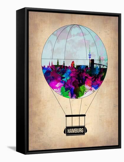 Hamburg Air Balloon-NaxArt-Framed Stretched Canvas