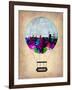 Hamburg Air Balloon-NaxArt-Framed Art Print