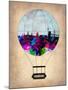 Hamburg Air Balloon-NaxArt-Mounted Art Print
