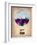 Hamburg Air Balloon-NaxArt-Framed Art Print