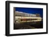 Hamburg Alsterarkaden at Night-IndustryAndTravel-Framed Photographic Print