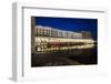 Hamburg Alsterarkaden at Night-IndustryAndTravel-Framed Photographic Print