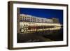 Hamburg Alsterarkaden at Night-IndustryAndTravel-Framed Photographic Print