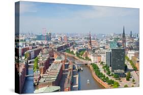 Hamburg and Port-SergiyN-Stretched Canvas