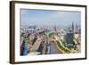 Hamburg and Port-SergiyN-Framed Photographic Print