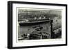 Hamburg, Ausreise Des Dampfers Cap Arkona, Hafen-null-Framed Giclee Print