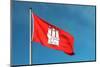 Hamburg City Flag-Tiberiu Stan-Mounted Premium Photographic Print