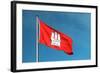 Hamburg City Flag-Tiberiu Stan-Framed Photographic Print