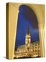 Hamburg City Hall in the Altstadt (Old Town), Hamburg, Germany-Yadid Levy-Stretched Canvas