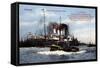 Hamburg, Dampfer Cap Polonio Der Hsdg Im Hafen-null-Framed Stretched Canvas