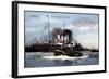 Hamburg, Dampfer Cap Polonio Der Hsdg Im Hafen-null-Framed Giclee Print