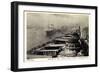 Hamburg, Dampfer Cap Polonio Der HSDG, Landungsbrücke-null-Framed Giclee Print