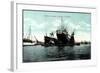 Hamburg, Dampfer Cleveland Der Hapag Im Riesendock-null-Framed Giclee Print