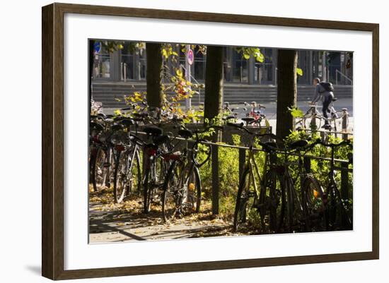 Hamburg, Fair Halls, Bicycles-Catharina Lux-Framed Photographic Print