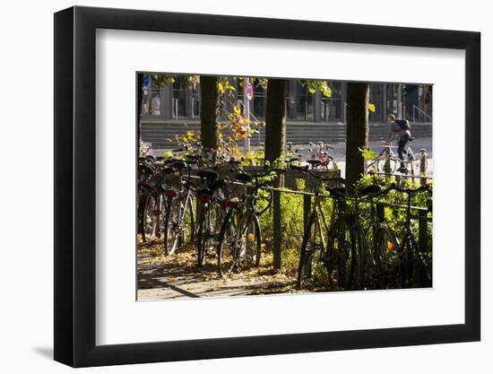 Hamburg, Fair Halls, Bicycles-Catharina Lux-Framed Photographic Print