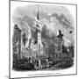 Hamburg Fire 1842-Magasin Pittoresque-Mounted Art Print