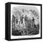 Hamburg Fire 1842-Magasin Pittoresque-Framed Stretched Canvas