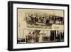 Hamburg, Große Hafenrundfahrt, Dampfer, Passagiere-null-Framed Giclee Print