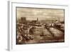 Hamburg, Hafen, Dampfer Cap Polonio, Silo, Kutter-null-Framed Giclee Print