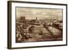 Hamburg, Hafen, Dampfer Cap Polonio, Silo, Kutter-null-Framed Giclee Print