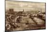 Hamburg, Hafen, Dampfer Cap Polonio, Silo, Kutter-null-Mounted Giclee Print