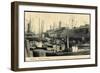 Hamburg, Hafen, Dampfer Christine and I.H. Königslieb-null-Framed Giclee Print