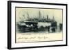 Hamburg, Hafen, Dampfer Pernambuco Der Hsdg-null-Framed Giclee Print