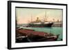 Hamburg, Hafen, Dampfschiff König Wilhelm II-null-Framed Giclee Print