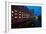 Hamburg, Harburg Channel, Dusk-Thomas Ebelt-Framed Photographic Print