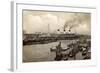 Hamburg, HSDG, Dampfschiff Cap Arcona, Jonas-null-Framed Giclee Print