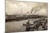 Hamburg, HSDG, Dampfschiff Cap Arcona, Jonas-null-Mounted Giclee Print