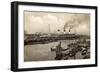 Hamburg, HSDG, Dampfschiff Cap Arcona, Jonas-null-Framed Giclee Print