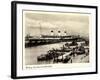 Hamburg, HSDG, Dampfschiff Cap Arcona, Überseebrücke-null-Framed Giclee Print