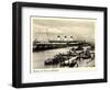 Hamburg, HSDG, Dampfschiff Cap Arcona, Überseebrücke-null-Framed Giclee Print