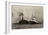 Hamburg, HSDG, M.S. Monte Cervantes, Dampfschiff-null-Framed Giclee Print