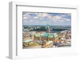 Hamburg in A Summer Day-SergiyN-Framed Photographic Print