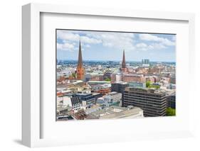 Hamburg in A Summer Day-SergiyN-Framed Photographic Print