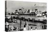 Hamburg, Kdf Dampfschiff Wilhelm Gustloff Im Hafen-null-Stretched Canvas